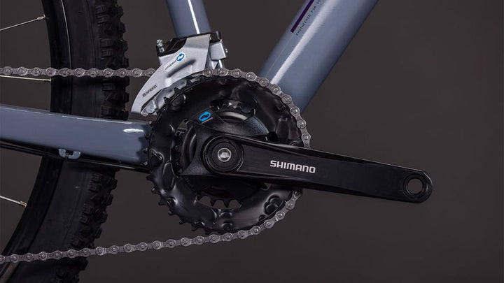BICICLETA CUBE AIM ONE SMOKE & BLACK 2026 - L