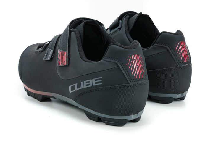 Zapatillas CUBE Black N Red