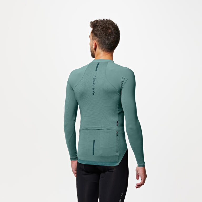Jersey Ciclismo Racer Ultralight Hombre Cedro Anti-UV Talla XL