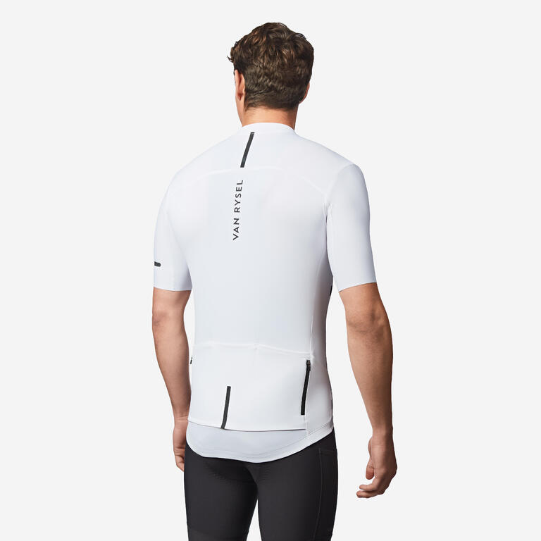 Jersey de ciclismo de manga corta ajustado para hombre Talla S