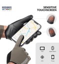 Guantes De Ciclismo Verdes/Negro ROCKBROS Con Pantalla Táctil