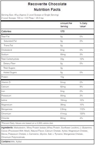 Recoverite Drink - Hammer Nutrition