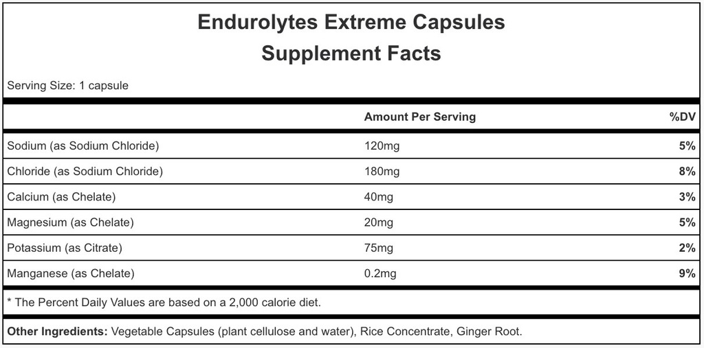 Endurolytes Extreme - Hammer Nutrition