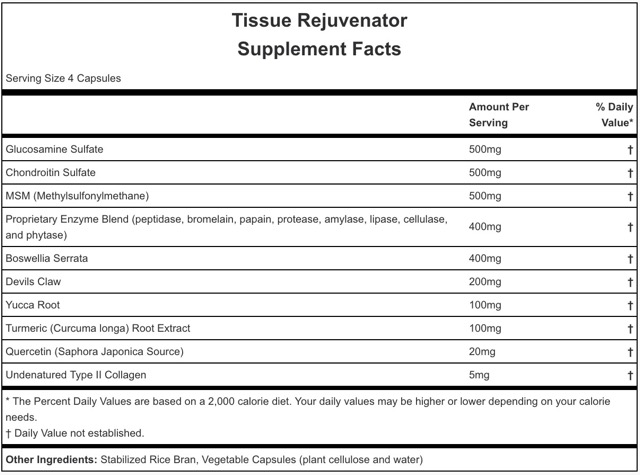 Tissue Rejuvenator - Hammer Nutrition