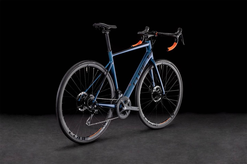 Bici Cube Attain atlanticblue ́n ́orange 2022