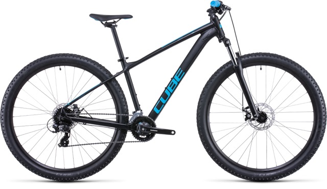 Bici CUBE Aim Black´n´Blue 2023