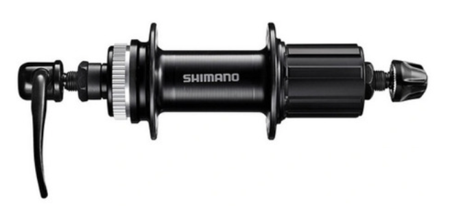 MAZA DEL TOURNEY TX505 QR 100MM CL 32H SHIMANO