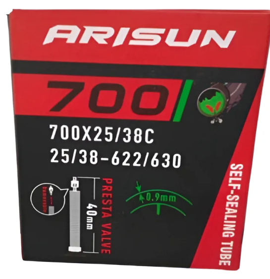 CAMARA RUTA ARISUN 700X18.25C VALVULA FRANCESA 48mm