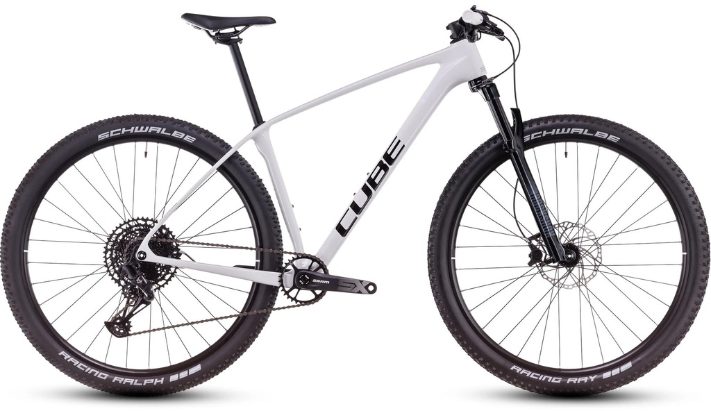 Bici CUBE Reaction C:62 ONE cotton &amp; white 2025 L