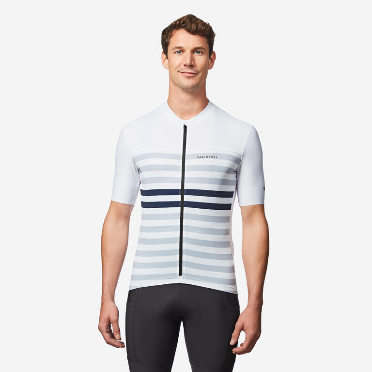 Jersey de ciclismo de manga corta ajustado para hombre Talla S