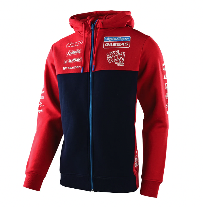 Sudadera TROY LEE Rojo/Azul Marino Talla M