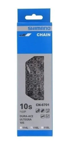 CADENA SHIMANO CN-6701 116L 10V
