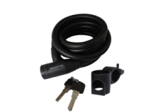 Candado de cable con llave
