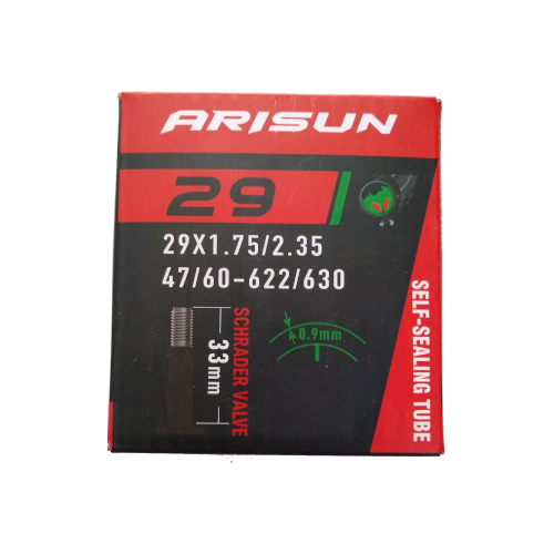 CAMARA MTB ARISUN 29X1.75/2.35 VALVULA AMERICANA