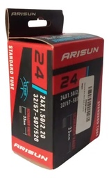 Camara CITY ARISUN 24x1.50/2.20 Valvula Americana