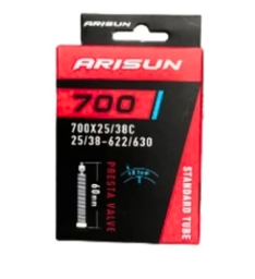 [1730125] CAMARA GRAVEL ARISUN 700X25 38C VALVULA FRANCESA