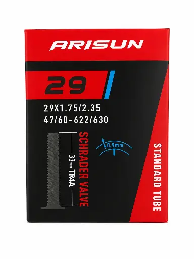 CAMARA MTB ARISUN 29X1.75/2.35 VALVULA AMERICANA 33MM