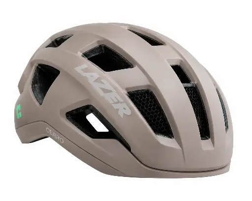 CASCO CERRO GRIS PARDO MATE LAZER TALLA L